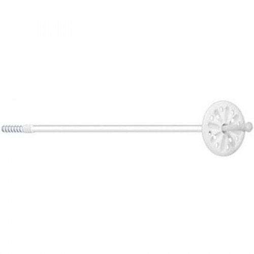 Tassello Nylon 10x220 Mm X Cappotto Isolante - 250 pz - Misura 220 mm. e  foro 10 mm. e  testa 50 mm. - cod. 66403