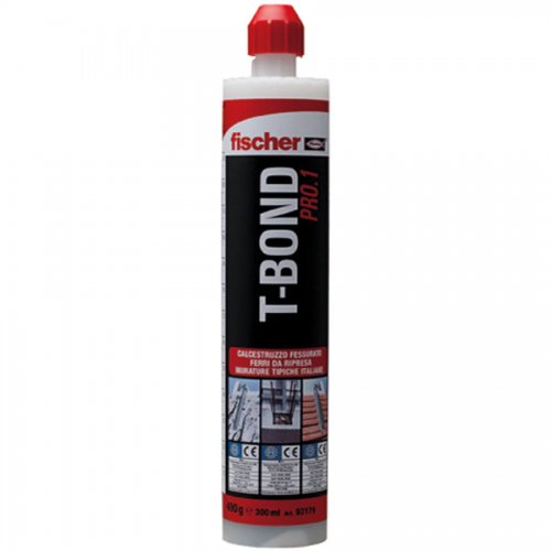Ancorante Chimico "t - Bond Pro.1" Fischer 300ml - Tipo T - Bond Pro.1 E Contenuto 300 Ml. - cod. 21398