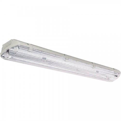 Plafoniera Stagna "beghelli Saving Led" 2x36w 6500k Luce Bianca 72004 - Potenza/Lumen 2x36 W / 3600 Lm e L. x P. x H. 1264x121x82 mm. e Luce 6500K - cod. 28035
