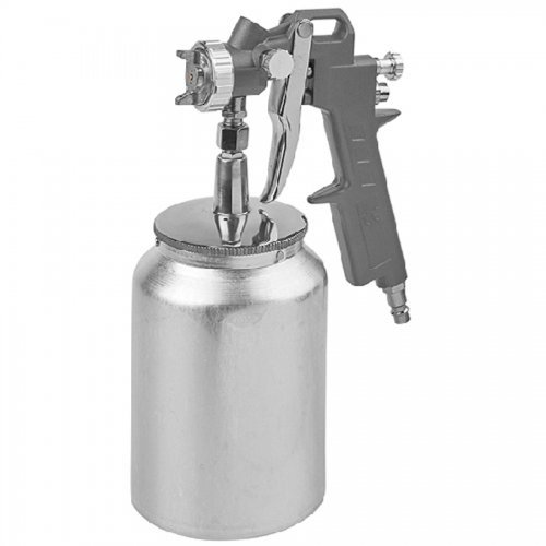 Aerografo Maurer Inferiore 1000cc 1,5mm - Cf. Blister (ex 94014) - Ugello 1,5 - 1,8 - 2,0 mm. E Serbatoio 1000 Cc. - cod. 82768