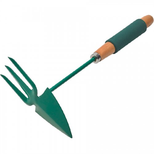 Zappetta Cuore/tridente Manico Legno Spugna Papillon - Misura 33x15 Cm. - cod. 98206