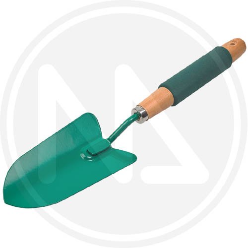 Trapiantatore Largo Manico Legno - Spugna Papillon - Misura 37x8,3 Cm. - cod. 98202