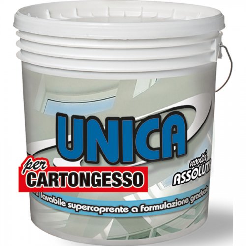 Idropittura unica Cartongesso 4lt V - Contenuto - 4 lt. - cod. 46974
