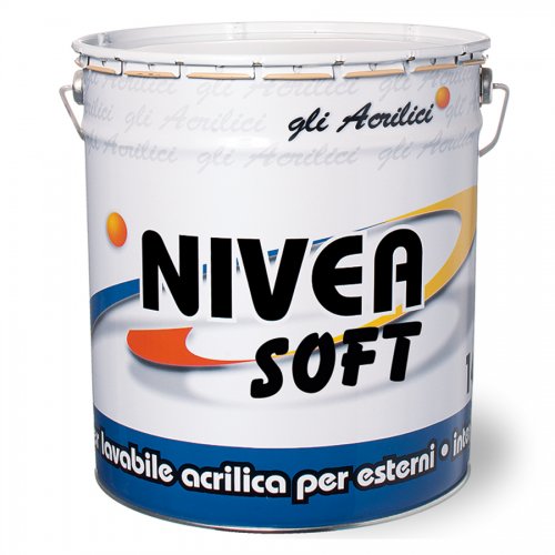Idropittura Acrilica "nivea Soft" 13lt V - Contenuto 13 Lt. - cod. 49608