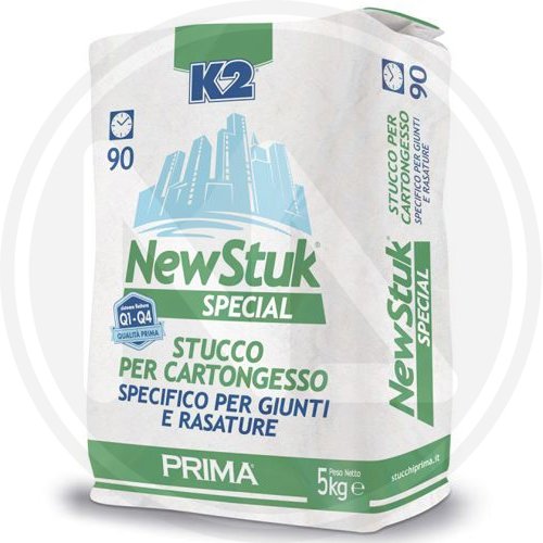 Stucco "k2 New Stuk Special" 5 Kg - Contenuto 5 Kg. - cod. 46929