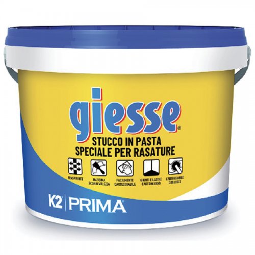 Stucco In Pasta "k2 Giesse" 5 Kg - Contenuto 5 Kg. - cod. 46935