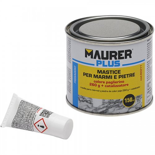 Stucco Per Marmo 150ml Paglierino Maurer Plus - Contenuto 150 Ml. - cod. 82211