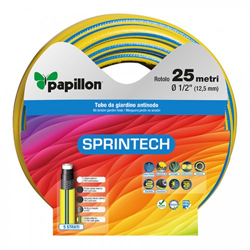 Tubo Irrigazione sprintech-antinodo 3/4 x25mt Papillon - x L. - 3/4 x25 mt. - cod. 50206