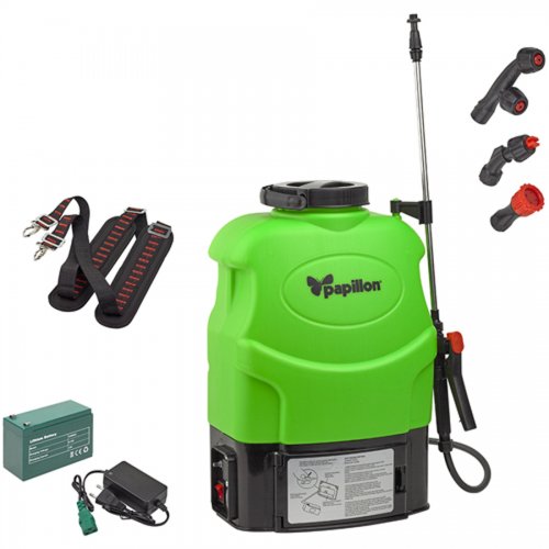 Pompa Irroratrice A Zaino Batteria Litio 16 Lt Papillon - Capacit 16 lt. - cod. 61251