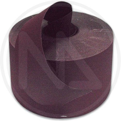 Carta Abrasiva Rotolo K117 Gr100 120mm 50mt (phe) - 50 mt - Grana 100 e Lunghezza 50 mt. - cod. 46258