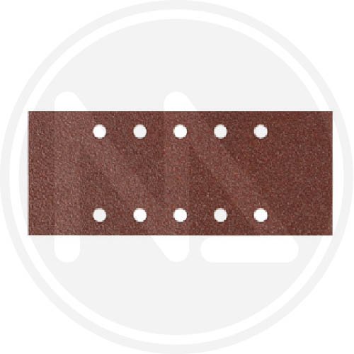 Carta Abrasiva Levig. Orbit. Maurer Plus Lo280 Gr100 115x280mm Cf.10pz - Grana - 100 - Misura - 115x280 mm. - cod. 92333