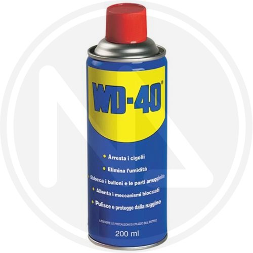 Sbloccante Spray Wd40 200ml Getto Fisso - Contenuto 200 Ml. - cod. 54788