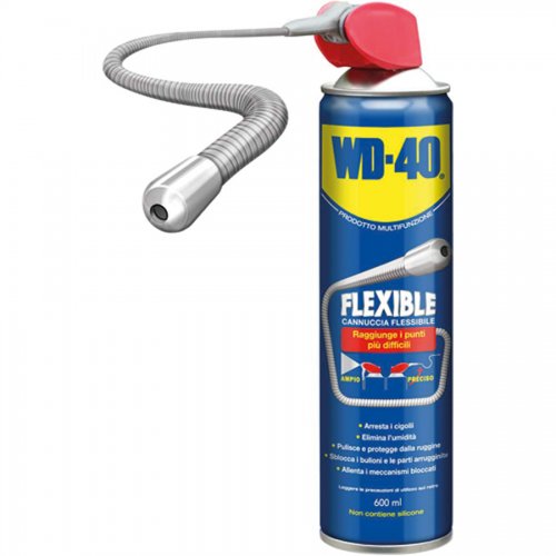 Sbloccante Spray Wd40 600ml Getto Flessibile - Contenuto 600 Ml. - cod. 46458