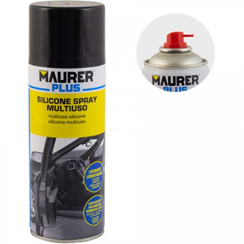 Lubrificante Spray Al Silicone Maurer Plus 400ml Multiuso - 12 pz - Contenuto 400 Ml. - cod. 87717