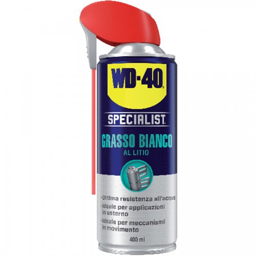 Grasso Bianco Al Litio Spray Wd40 Specialist 400ml - Contenuto 400 Ml. - cod. 46453