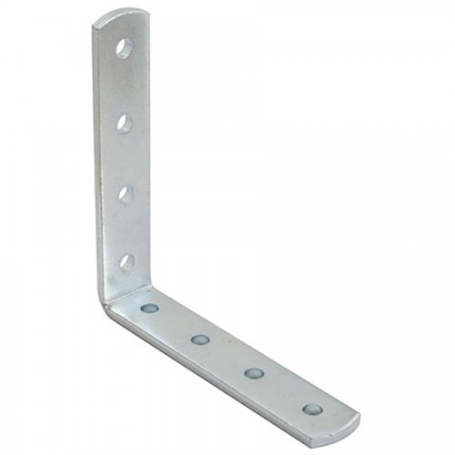 Piastra Piegata Pesante 100x100mm L 20mm Sp.4mm Tropicalizzata - 50 pz - Misura 100x100x20 mm. E Spessore 4 mm - cod. 21621