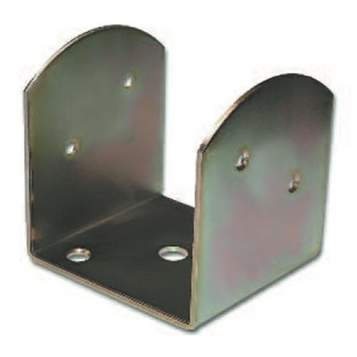 Staffa Per Travi 90x90mm H 95mm Zinco+ - 10 pz - Misura - 90x90x95H mm. - Spessore - 3 mm. - cod. 10325