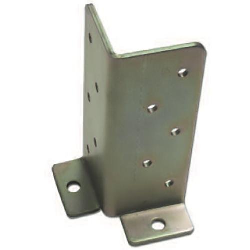 Supporto Per Travi Angolare 45x45mm H130mm Zinco+ - 10 pz - Misura - 45x45x130H mm. - Spessore - 3 mm. - cod. 10328