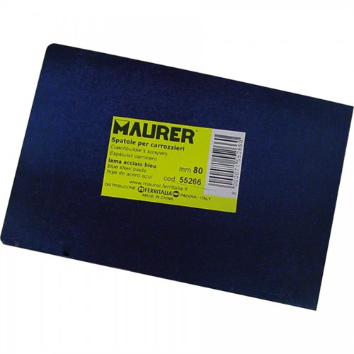 Spatola Rettangolare Liscia Maurer 20mm - 12 pz - Misura 20 mm. - cod. 82397