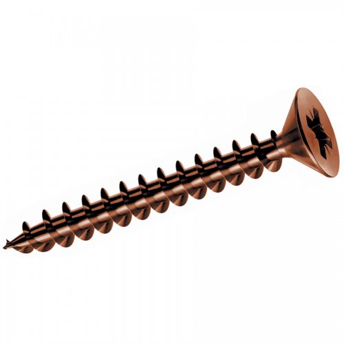 Viti Truciolare Tp Mm 3,5 X 45 Bronzate - 200 pz - Misura 3,5x45 mm. - cod. 14421