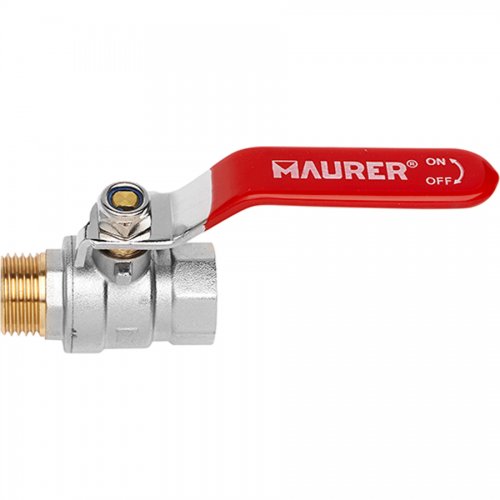 Valvola A Sfera Con Leva 1-1/4" M/f Maurer - Attacco M-F 1"-1/4" - cod. 87334