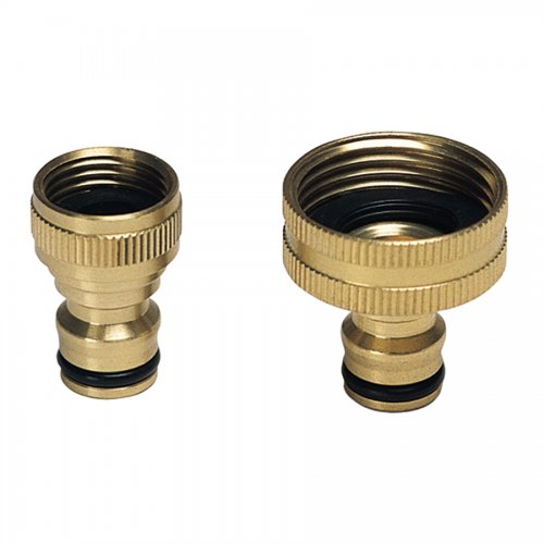 Innesto Rapido Ottone Femmina Papillon F.1/2" - Cf. In Blister - Attacco 1/2" F - cod. 88346