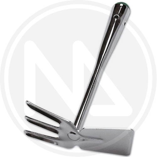 Zappetta Quadra/tridente Acciaio Cromato Papillon - cod. 83643