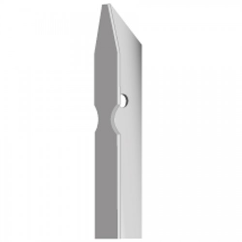 Paletto A "t" Zincato 200hcm - 10 pz - Misura reale 200 cm. e Sezione 35x35 mm. - cod. 50601