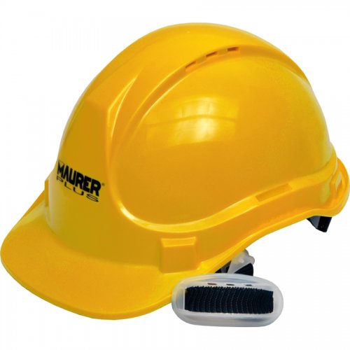 Elmetto Protettivo Regolabile Abs Giallo Senape Maurer Plus Ce - Colore Giallo Senape - cod. 93768