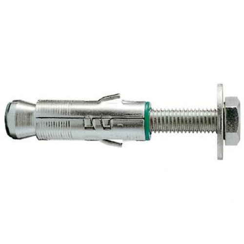 Ancorante Acciaio Maurer Plus C/vite 16x60mm M10x80 Mlmv10 - 25 pz - Articolo MLM-V 10 e  x L. 16x60 mm. e Filetto M10 e Carico 590 kg. - cod. 90009