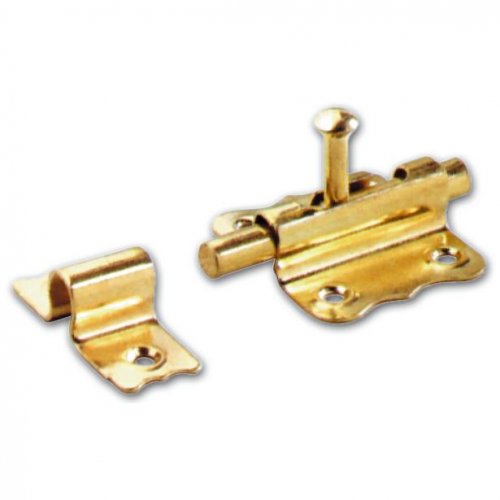 Catenaccio Cannone Ottonato 50mm - 24 pz - Misura 50 mm. - cod. 28132