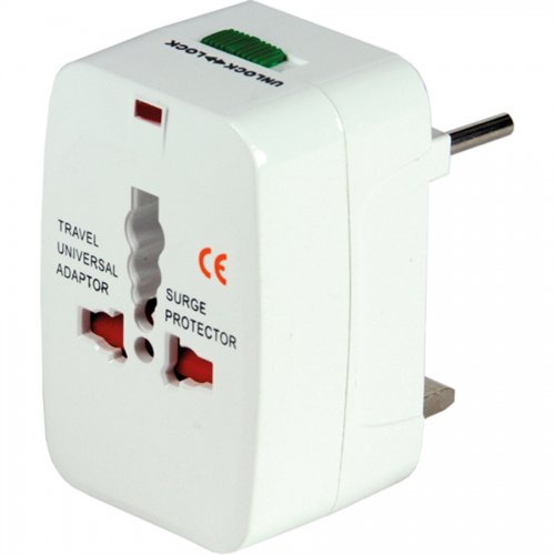Adattatore Universale Da Viaggio Spina/presa Maurer - Cf. Blister - Spina 10A e Presa Universali - cod. 93115
