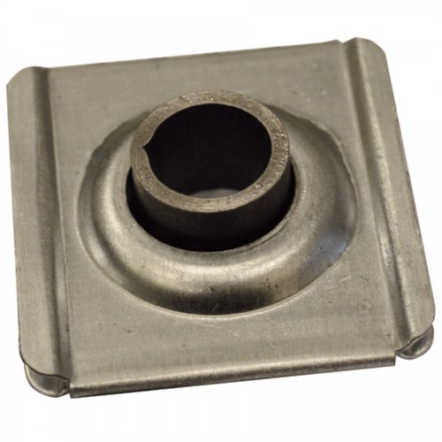 Cuscinetto Quadro Supporto A Parete Rullo Tapparella Per 1092/c - Misura 45x35 mm. e Cuscinetto 12,3 mm. - cod. 27178