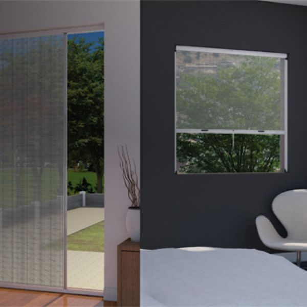 Zanzariere orizzontali e verticali Gold Roll kit completo adattabili su misura