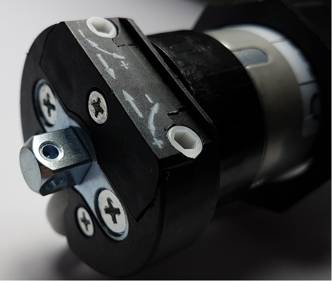 Motore economico per tapparelle e tende da sole serie Black - 100 kg