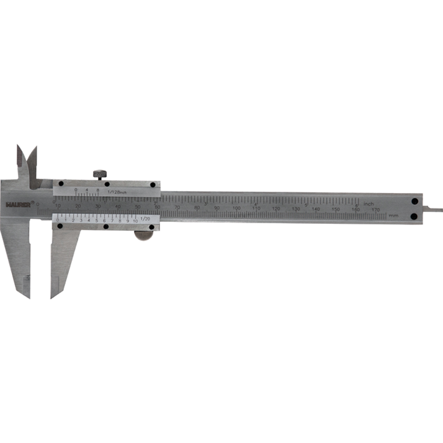 Calibro Digitale Professionale Calibro A Corsoio In Acciaio Carbonio - Precisione 0.02 Mm, Portata 9-150 Mm Scala Alta