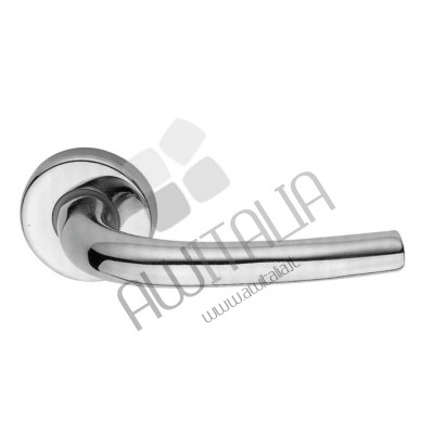 Kit Maniglie Incasso Quadrate Foro Chiave Cromo Lucido Per Porta Scorrevole