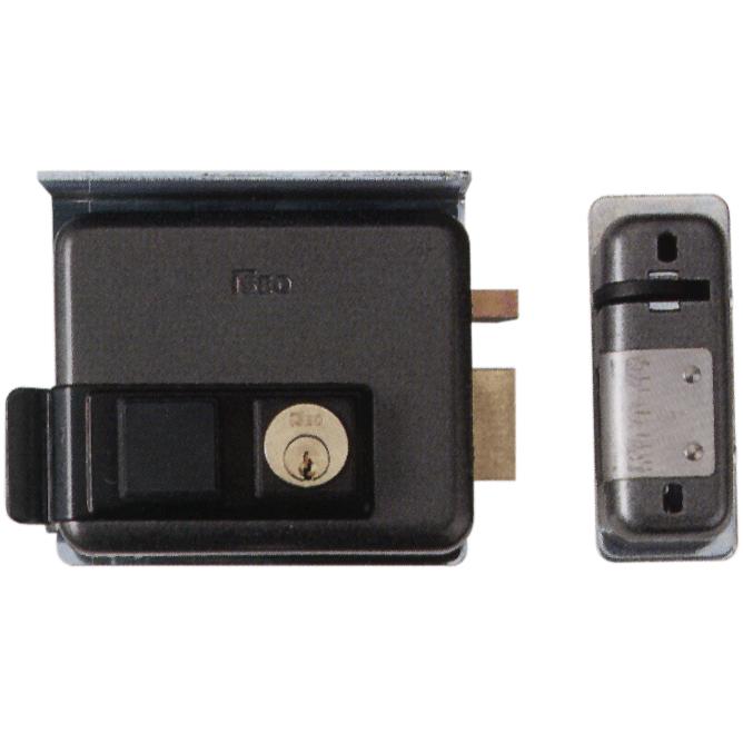 MAGT Serratura Elettrica 12V – Elettromagnete A Filo Incorporato Da 180kg Di Forza, Per Controllo Accessi Porta Singola