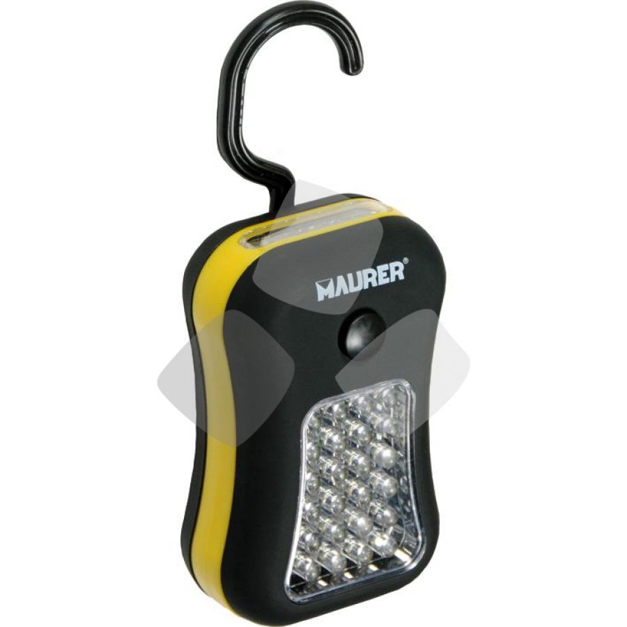 Torcia Batteria Magnetica Maurer 24+4led (3xaaa Non Incluse)- In